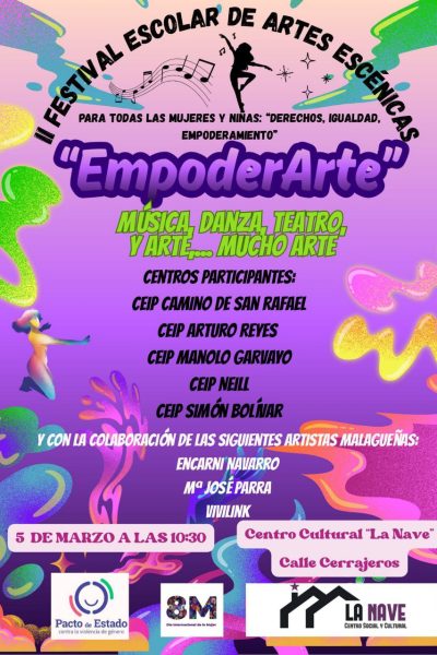 CARTEL ESCOLAR A. ESCENICAS